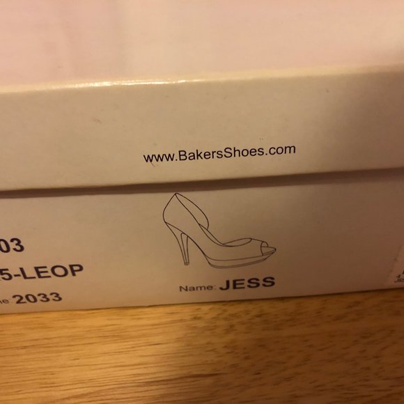 unique vintage style Leopard print gold platform - Picture 13 of 13